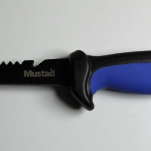 Mustad Bait knife 4 scaled YUM Ribbontail 10"