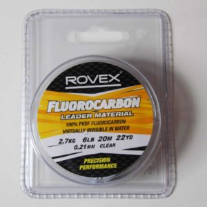 Rovex Fluorocarbon ohuemmat scaled Rovex fluorocarbon 20m