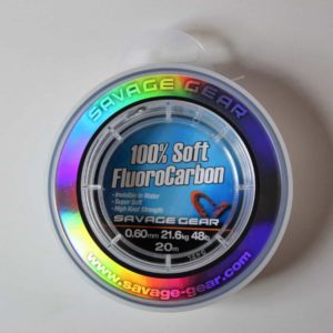 Savage gear soft fluorocarbon 1 scaled Mustad micro jig head size 2, 2,5g