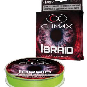 Climax iBraid Chartreuse CIB BKK Jig Head Round 10g 4 kpl