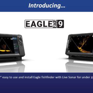 Lowrance Eagle 9" värinäytöllinen yhdistelmälaite, Eagle EYE LIVE