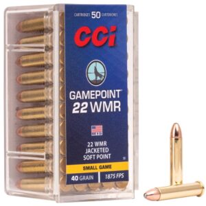 CCI .22 WMR Gamepoint JSP 2,6g 50pcs