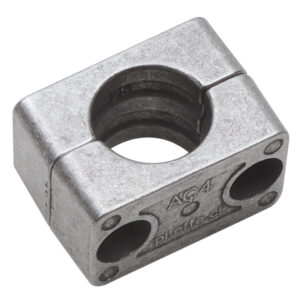 Roster alumiinikiinnike 25mm kaiteeseen