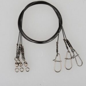 Savage Gear Black 7 -teräsperuke 40cm, 0,60mm, 3kpl, 25kg