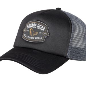 Savage Gear Badge Trucker Cap Black