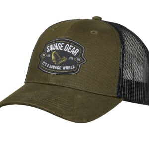 Savage Gear Badge Trucker Cap, green