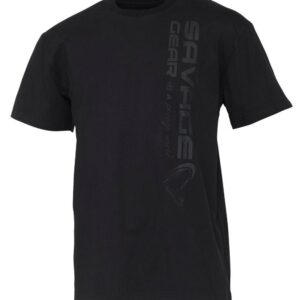 Savage Gear Vertical Logo teepaita, musta